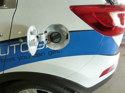 Kia Sportage LPG Füllstutzen