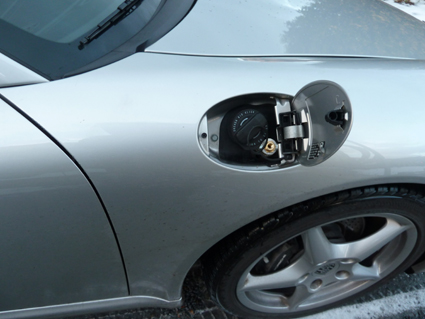 Porsche 911 LPG Füllstutzen